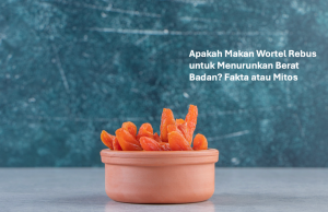 Makan wortel rebus