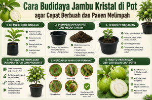 Cara Budidaya Jambu Kristal
