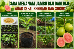 Cara Menanam Jambu Biji