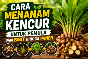 Cara Menanam Kencur