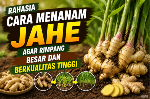 Cara Menanam Jahe
