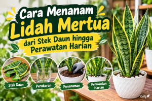 Cara Menanam Lidah Mertua
